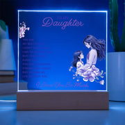 Keepsake Acrylic Bundle -To my daughter - YOU ARE MY BEST FRIEND