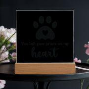 Keepsake Acrylic Bundle - You Left Pawprints In My Heart